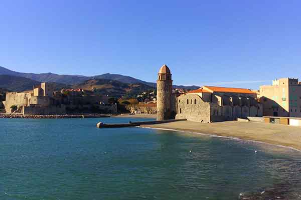 La superbe ville catalane de Collioure dans les Pyrénées-Orientales