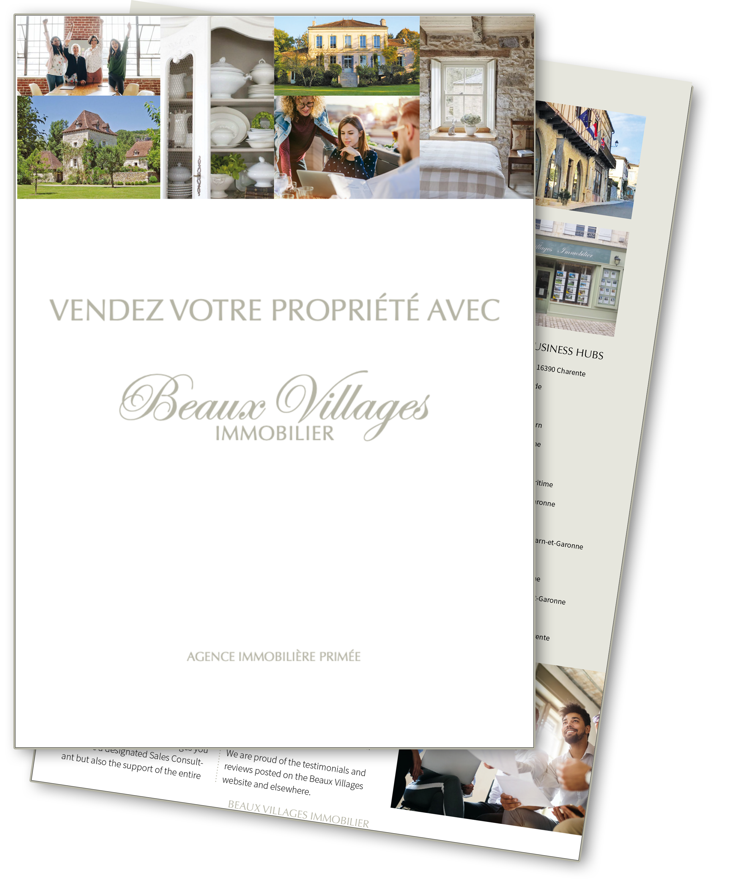 Guide de la vente de votre propriété avec Beaux Villages Immobilier